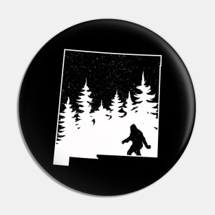 Wyoming Bigfoot Gift Pin