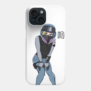 Rainbow Six Siege Girl IQ Phone Case