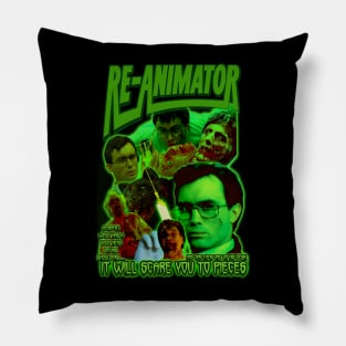 RE-ANIMATOR. (1985) Retro Cult Horror. Pillow