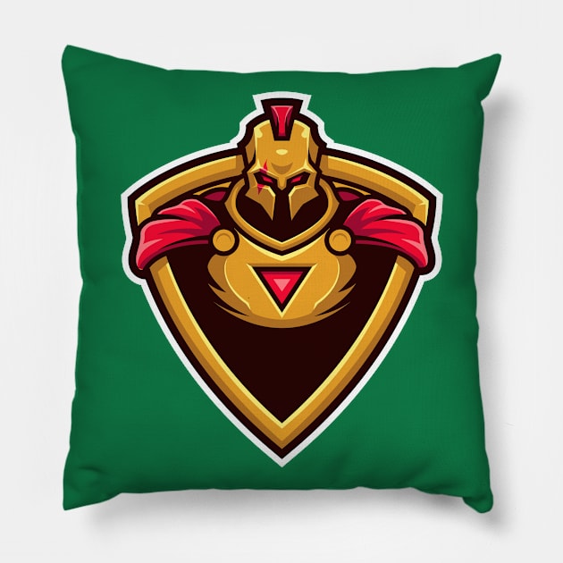 Knight Pillow by mightyfire