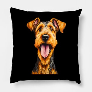 Airedale Terrier Dog Pillow