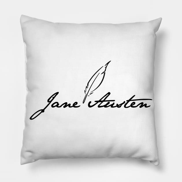 Jane Austen Pillow by mariansar