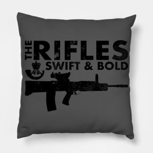 The Rifles (distressed) Pillow