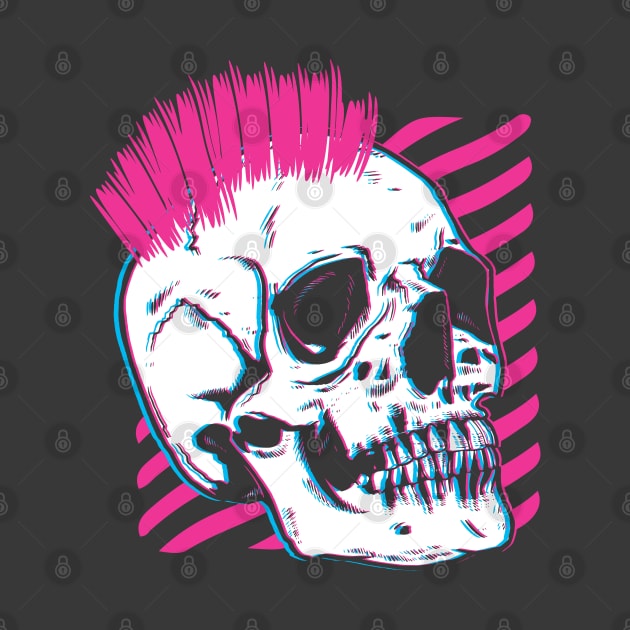 Punk Skull by LR_Collections