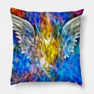 Fallen angel Pillow