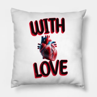 WITH LOVE Pillow