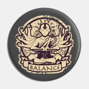 Aang Balance Pin