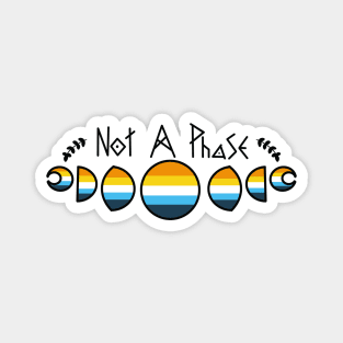 Not a phase- Aroace pride Magnet