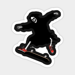 Grim reaper skateboard Magnet