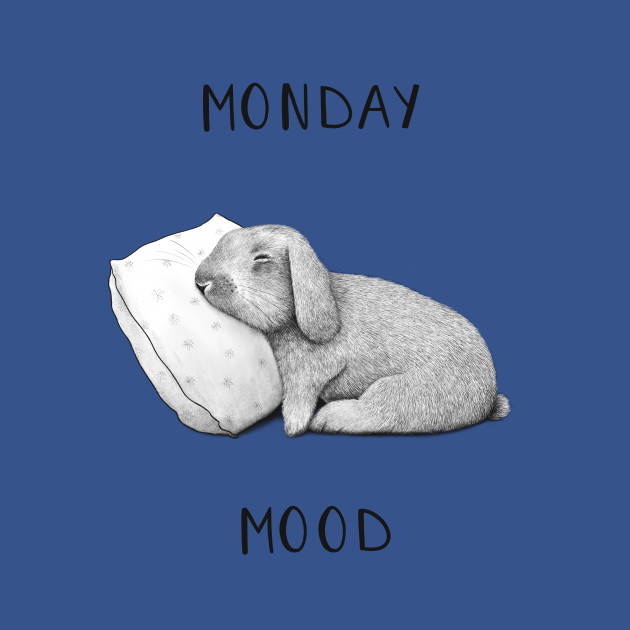 Monday mood - Rabbit - T-Shirt