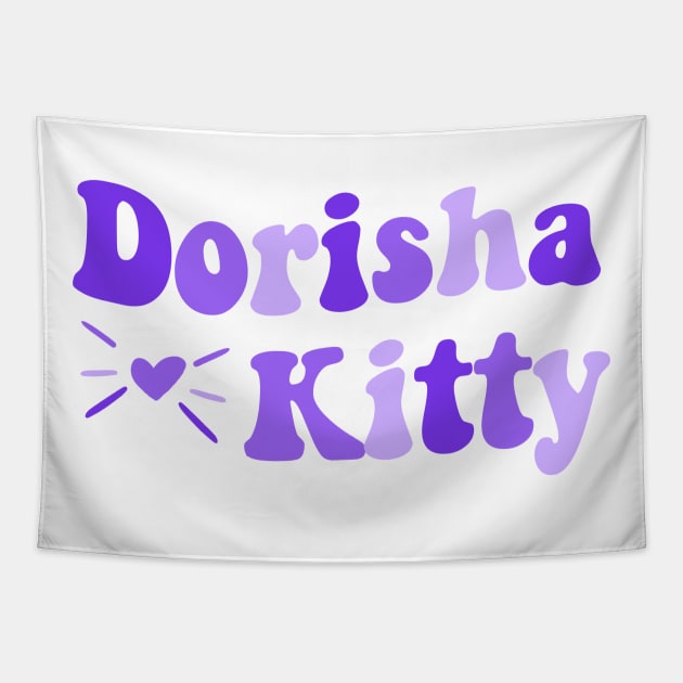 Dorisha Kitty Tapestry by giadadee
