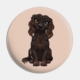 Liver Cocker Spaniel cute puppy Pin