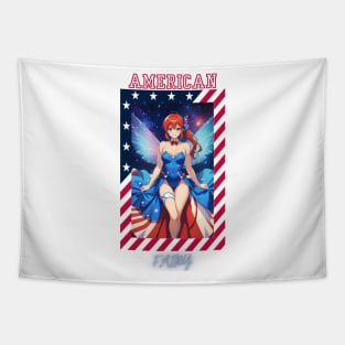 Patriotic Sky Fairy Tapestry