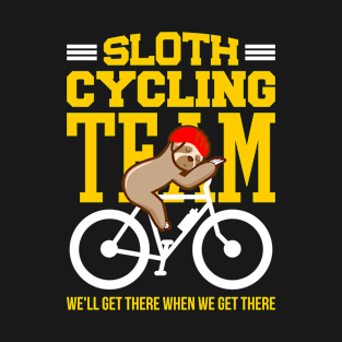 Sloth Cycling Team T-Shirt