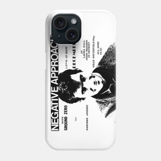 Negative Approach Live In Detroit 1983 Phone Case