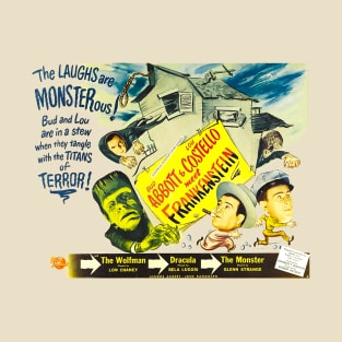 Abbott and Costello Meet Frankenstein T-Shirt