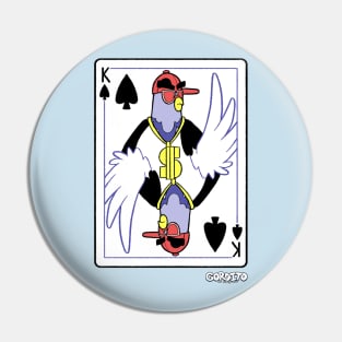 Gary of Spades Pin