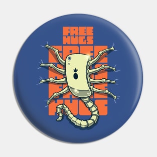 Free Technology Hugs Pin