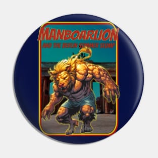 Manboarlion and the Berlin Summer Slump Pin