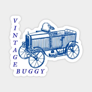 Vintage Buggie Magnet