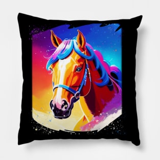 Cosmic Horse Pillow