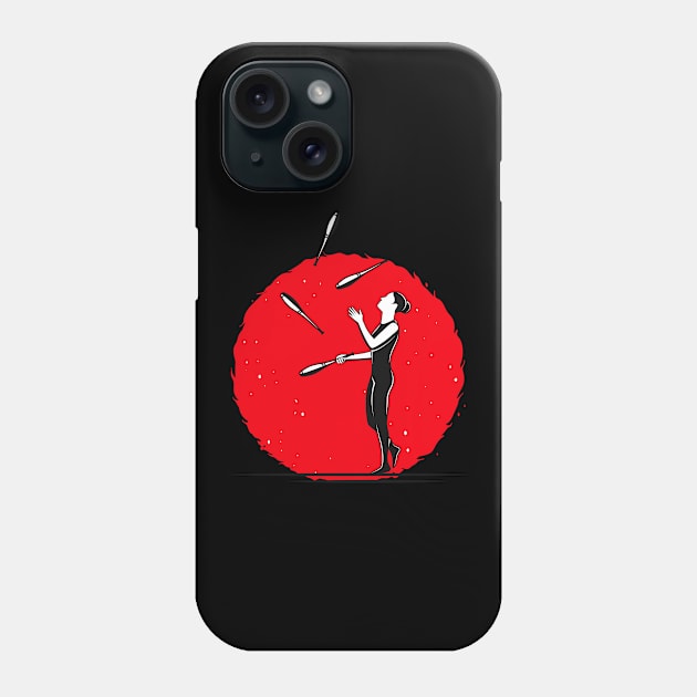 Juggling Juggle Artist Juggler Phone Case by Foxxy Merch