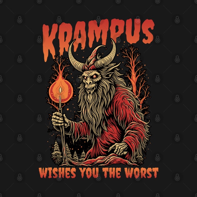 Krampus Wishes You the Worst This Holiday Season by Contentarama