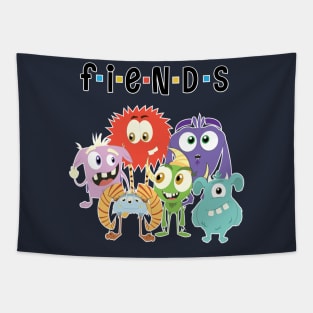 F(r)iendly Monsters Tapestry