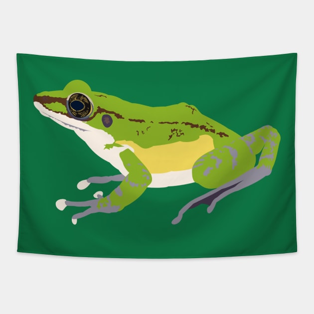 Hose's Frog Tapestry by stargatedalek