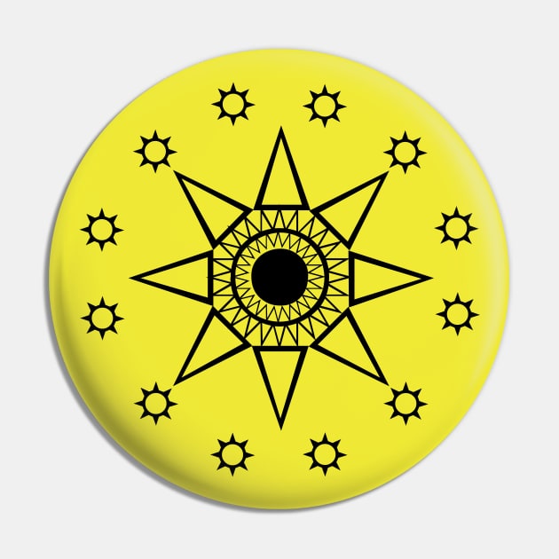 Sun mandala Pin by SAMUEL FORMAS