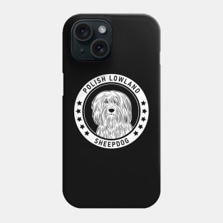 Polish Lowland Sheepdog Fan Gift Phone Case