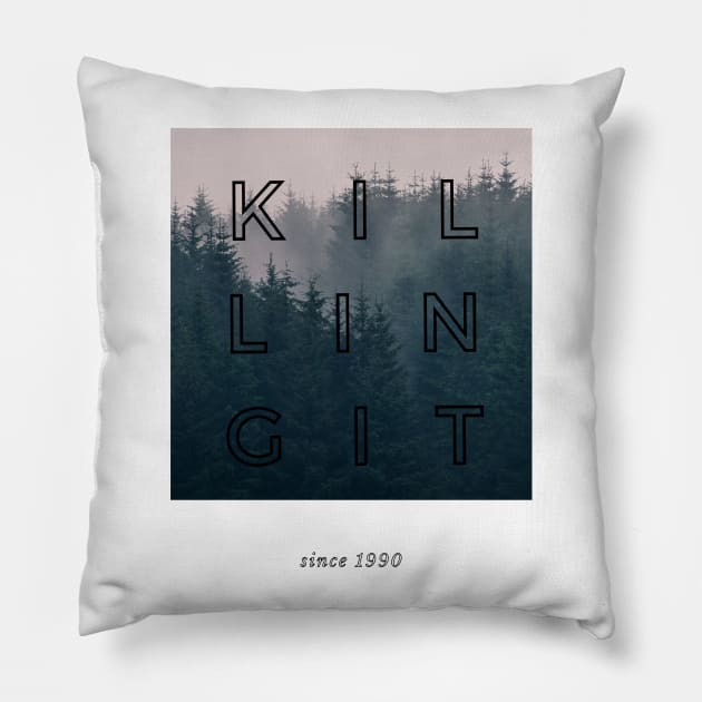 KILLING IT Pillow by SimSang