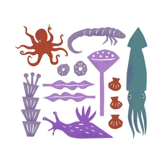 Sea Creatures by hinem