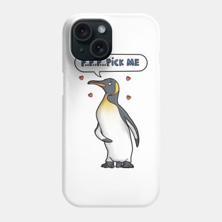 Pick up a penguin Phone Case