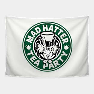 Mad Hatter Tea Party Tapestry