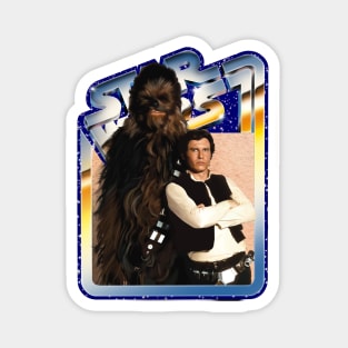 Smugglers (blue starfield, chrome border) Magnet