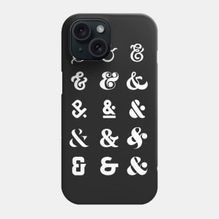 Ampersand Faces Phone Case