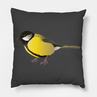 Yellow bird Pillow