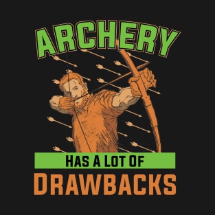 Bow Hunting Arrow and Archery Quote Design Archery Targets T-Shirt