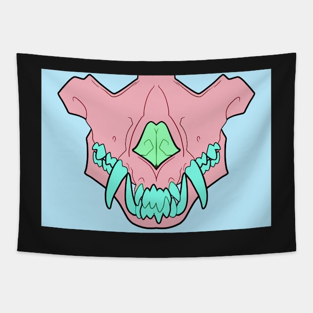 SKULL Tapestry by laynemck