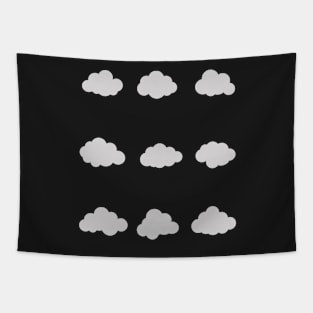 Clouds sticker pack Tapestry