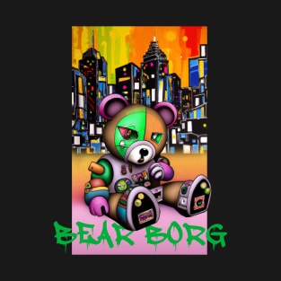 Bear Borg City T-Shirt