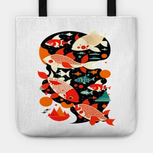 Sea and river inhabitants are wonderful fish.. Tote