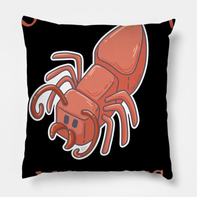 Just A Girl Who Loves Antz ants Pillow by fansinn