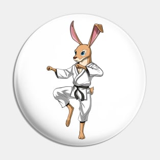 Rabbit Karate Pin