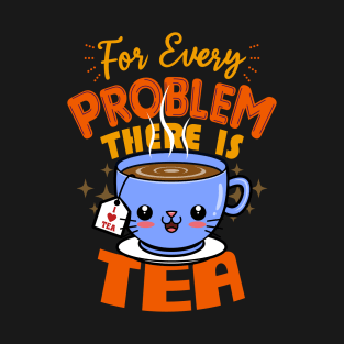 Funny Cute Kawaii Tea Lover Meme T-Shirt