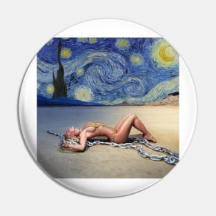 swimming in the starry night 2 Pin