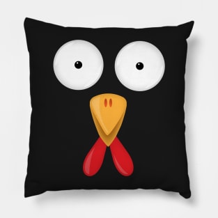 Chicken Face Halloween Costume Pillow