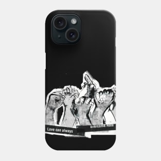 Love can always overcome hat Phone Case