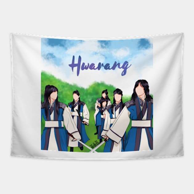 Hwarang: The Poet Warrior Youth Tapestry by ayshatazin